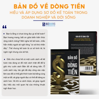 Sách Bản Đồ Đòng Tiền – Hiểu & Ứng Dụng Sơ Đồ Kế Toán Cho Doanh Nghiệp & Đời Sống, Giá Ưu Đãi 127,050₫ 5