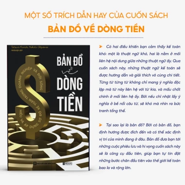Sách Bản Đồ Đòng Tiền – Hiểu & Ứng Dụng Sơ Đồ Kế Toán Cho Doanh Nghiệp & Đời Sống, Giá Ưu Đãi 127,050₫ 7