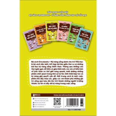 Sách Bao Bao Học Cách Bảo Vệ Mình - Growbooks: Kỹ Năng Sống Dành Cho Trẻ Tiểu Học, Giá ưu đãi 88.800 VND