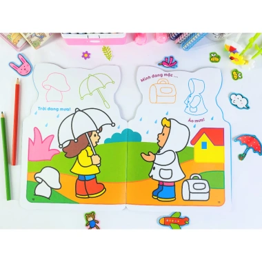Sách Bé Dán Hình & Tô Màu ndbooks - Phát Triển Sáng Tạo, Giá Ưu Đãi 56.000 VNĐ 7