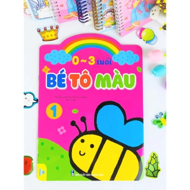 Sách Bé Tô Màu 0-3 tuổi - ndbooks Giá chỉ 40.000, phát triển tư duy sáng tạo