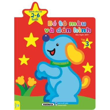 Sách Bé Tô Màu Và Dán Hình 2-6 tuổi - Giá ưu đãi 40.000đ | ndbooks