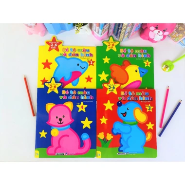 Sách Bé Tô Màu Và Dán Hình 2-6 tuổi - Giá ưu đãi 40.000đ | ndbooks 10 Sách Bé Tô Màu Và Dán Hình 2-6 tuổi - Giá ưu đãi 40.000đ | ndbooks 10