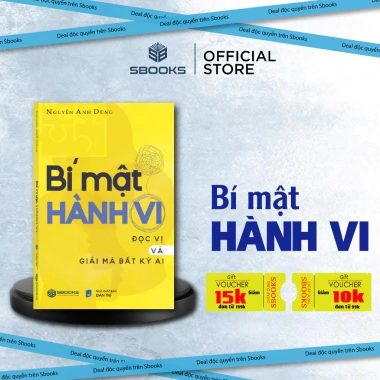 Sách Bí Mật Hành Vi - Đọc Vị và Giải Mã Bất Kỳ Ai của Nguyễn Anh Dũng | Giá ưu đãi 138.000₫