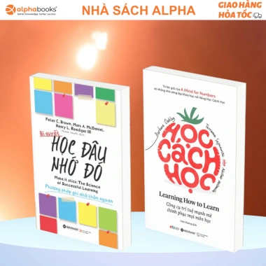 Sách Bí Quyết Học Đâu Nhớ Đó + Học Cách Học - Learning How To Learn, Deep Work - Alpha Book Lẻ/Combo 127k 6