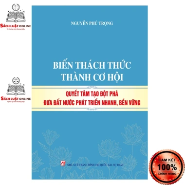 Sách Biến Thách Thức Thành Cơ Hội - Đột Phá Phát Triển Bền Vững, Giá Ưu Đãi 346.840đ