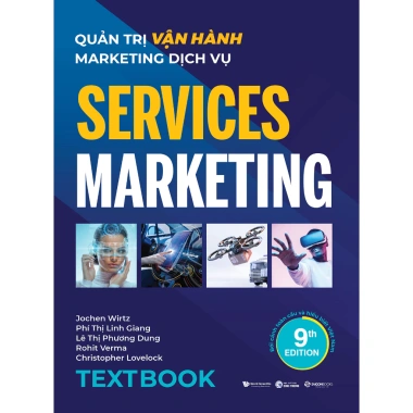 Sách Bộ Services Marketing - Giá ưu đãi 595.000đ, giảm 142.800đ, tài liệu chuẩn