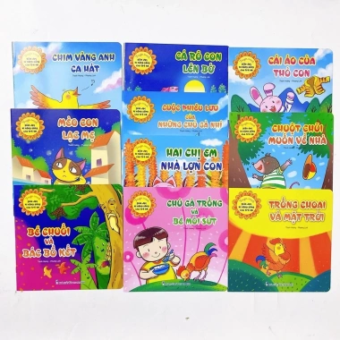 Sách Bộ truyện giáo dục kỹ năng sống cho trẻ 2-6 tuổi 10 cuốn - Thanh Hương, giảm còn 136.000₫ 2 Sách Bộ truyện giáo dục kỹ năng sống cho trẻ 2-6 tuổi 10 cuốn - Thanh Hương, giảm còn 136.000₫ 2