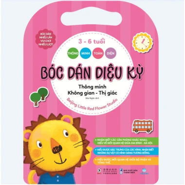 Sách Bóc Dán Diệu Kỳ 3-6 tuổi - Thông Minh Toàn Diện, Giá Ưu Đãi 94.400₫