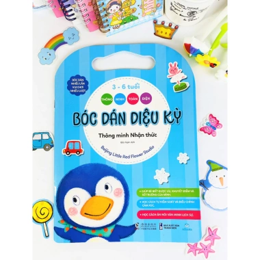 Sách Bóc Dán Diệu Kỳ 3-6 tuổi - Thông Minh Toàn Diện, Giá Ưu Đãi 94.400₫