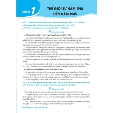 Sách Bồi Dưỡng Lịch Sử 9 cho Học Sinh Giỏi - GDPT mới - Giá 101.150đ - ndbooks 2