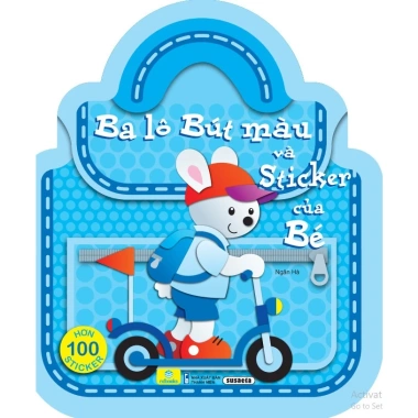 Sách Bút Màu & Sticker Bé Susaeta - Bản Quyền Spain, Giá Khuyến Mãi 62.400đ 4