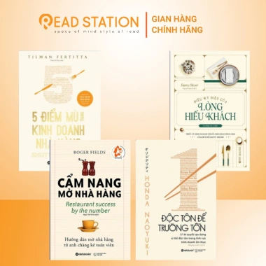 Sách Cẩm Nang Mở Nhà Hàng - 5 Điểm Mù Kinh Doanh, Lòng Hiếu Khách và Trường Tồn - 126.750 VND