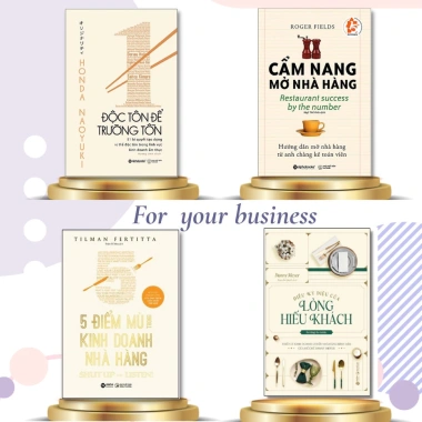 Sách Cẩm Nang Mở Nhà Hàng - 5 Điểm Mù Kinh Doanh, Lòng Hiếu Khách và Trường Tồn - 126.750 VND 3 Sách Cẩm Nang Mở Nhà Hàng - 5 Điểm Mù Kinh Doanh, Lòng Hiếu Khách và Trường Tồn - 126.750 VND 3