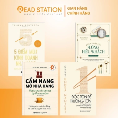 Sách Cẩm Nang Mở Nhà Hàng - 5 Điểm Mù Kinh Doanh, Lòng Hiếu Khách và Trường Tồn - 126.750 VND
