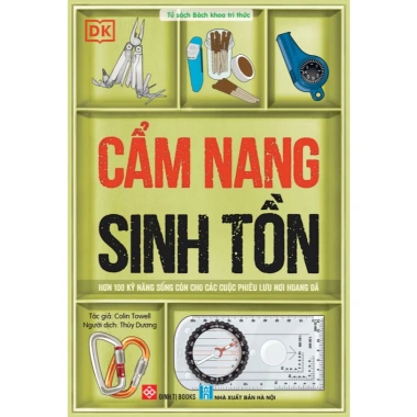 Sách Cẩm nang sinh tồn - 100+ kỹ năng sống cho phiêu lưu hoang dã, giá 294.400₫ 2