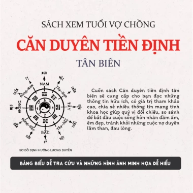 Sách Căn Duyên Tiền Định Dương Công Hầu Xem Tuổi Vợ Chồng Giá ưu đãi 175k