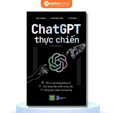 Sách Chat GPT Thực Chiến AI hiệu quả cho sáng tạo nội dung marketing - Giá 160,550₫ 3 Sách Chat GPT Thực Chiến AI hiệu quả cho sáng tạo nội dung marketing - Giá 160,550₫ 3