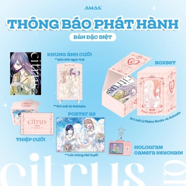 Sách Citrus Tập 10 AMB - Giảm giá 20% chỉ 89.000đ, nội dung hấp dẫn, đọc nhanh
