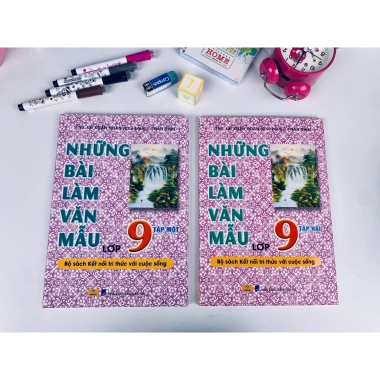 Sách Combo 2 Cuốn Những Bài Làm Văn Mẫu Lớp 9 - Kết Nối Tri Thức Giá ưu đãi 150.400 VND ndbooks