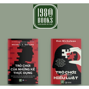 Sách combo 2 cuốn Trò Chơi Kẻ Hiểu Luật và Kẻ Thực Dụng - Giảm còn 257.760 VND, tư duy 2 Sách combo 2 cuốn Trò Chơi Kẻ Hiểu Luật và Kẻ Thực Dụng - Giảm còn 257.760 VND, tư duy 2