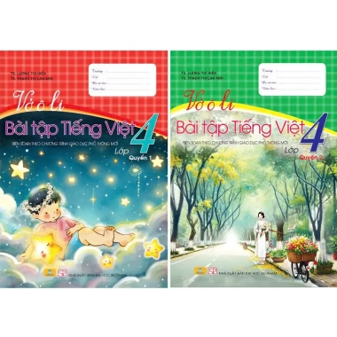 Sách Combo 2 Cuốn Vở Ô Li Bài Tập Tiếng Việt 4 - GDPT mới - Giá chỉ 68.000đ - ndbooks