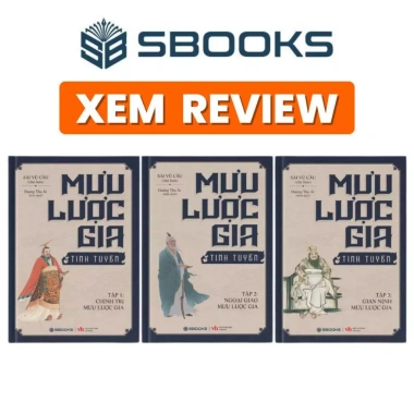Sách Combo 3 Cuốn Mưu Lược Gia Full Boxset - Giá chỉ 504.000 VND | Sbooks Store Sách Combo 3 Cuốn Mưu Lược Gia Full Boxset - Giá chỉ 504.000 VND | Sbooks Store