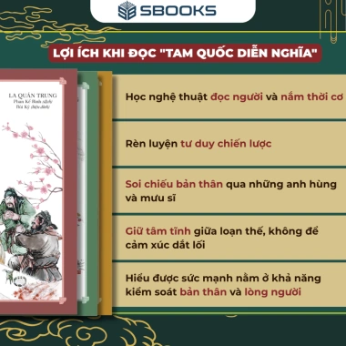 Sách Combo 3 Cuốn Tam Quốc Diễn Nghĩa Bản Đặc Biệt - Chỉ 299.000đ SBOOKS OFFICIAL 5 Sách Combo 3 Cuốn Tam Quốc Diễn Nghĩa Bản Đặc Biệt - Chỉ 299.000đ SBOOKS OFFICIAL 5