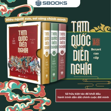Sách Combo 3 Cuốn Tam Quốc Diễn Nghĩa Bản Đặc Biệt - Chỉ 299.000đ SBOOKS OFFICIAL