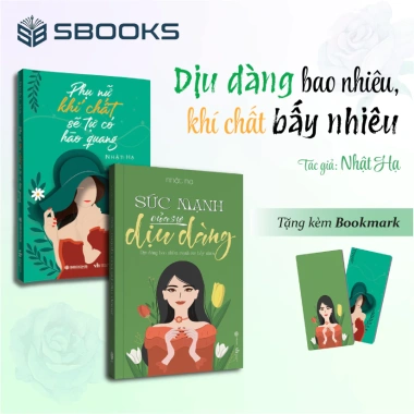 Sách Combo 4 cuốn Tâm Kế Phụ Nữ - Hãy Yêu Bằng Lý Trí, Phụ Nữ Khí Chất Sẽ Tự Có, Sức Mạnh Của Sự Dịu Dàng - Giá 299.000đ - SBOOKS 3