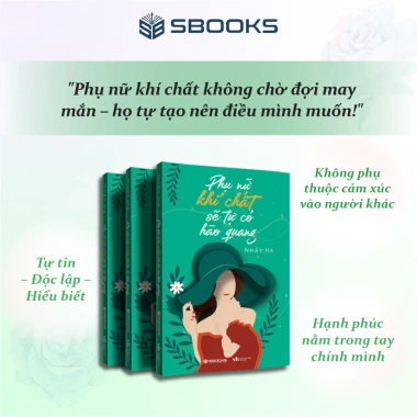 Sách Combo 4 cuốn Tâm Kế Phụ Nữ - Hãy Yêu Bằng Lý Trí, Phụ Nữ Khí Chất Sẽ Tự Có, Sức Mạnh Của Sự Dịu Dàng - Giá 299.000đ - SBOOKS 5