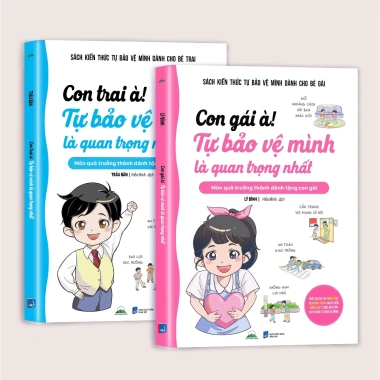 Sách Combo Con Trai Con Gái - Tự Bảo Vệ Mình Quan Trọng Nhất, Giá Ưu Đãi 160.000 từ Tiên Phong Books