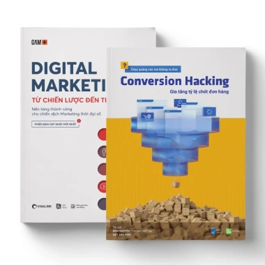 Sách Combo DIGITAL WORLD - Marketing & Conversion Hacking, chỉ 270.000 VND