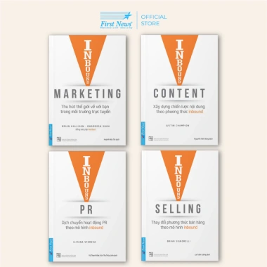 Sách Combo Inbound Marketing, PR, Content, Selling - Tăng doanh thu, giá ưu đãi 463.680đ