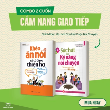 Sách ComBo Khéo Ăn Nói: Đạt Thiên Hạ, Bứt Phá Kỹ Năng Nói Chuyện - Giá Ưu Đãi 192k