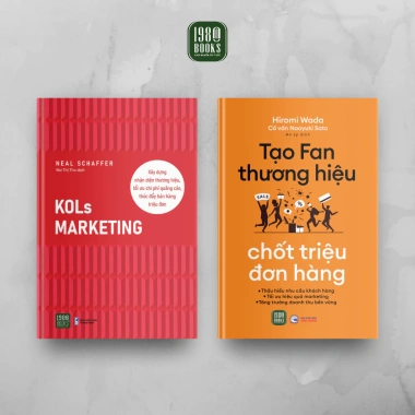 Sách Combo Kol Marketing và Tạo Fan Thương Hiệu, Chốt Triệu Đơn Hàng, Giá 164k