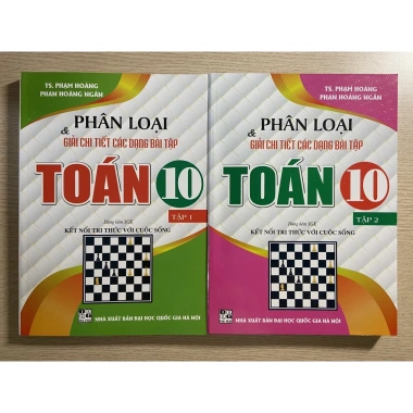 Sách Combo Toán 10 Tập 1+2 Giải chi tiết - Dùng kèm SGK - 256.000 VND