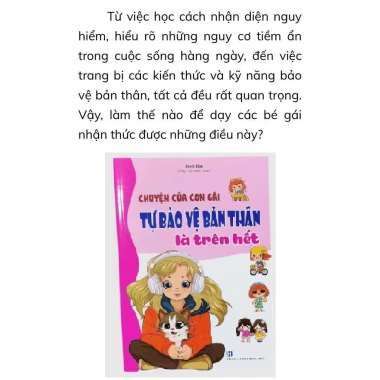 Sách Con Trai Con Gái - Tự Bảo Vệ Bản Thân Quan Trọng Nhất, Giảm Giá 28.108 VND