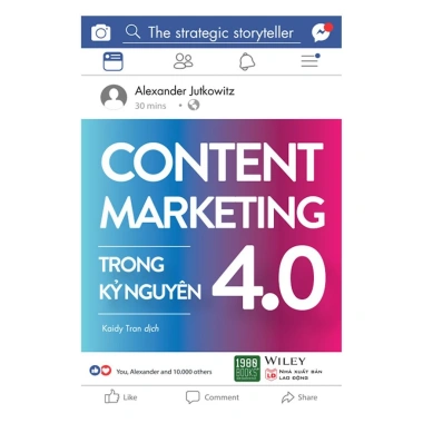 Sách Content Marketing Kỷ Nguyên 4.0: Chiến lược tăng doanh thu, giảm chi phí, giá chỉ 126.750đ