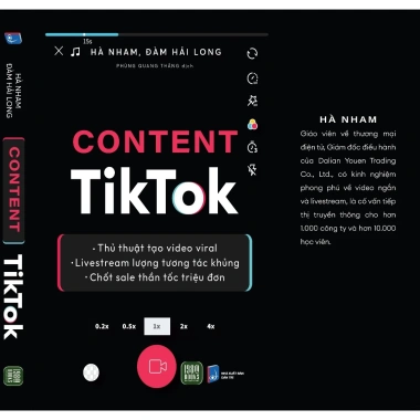 Sách Content TikTok Hà Nham - Bí quyết nội dung viral, tăng follower, giá chỉ 109.500đ 3