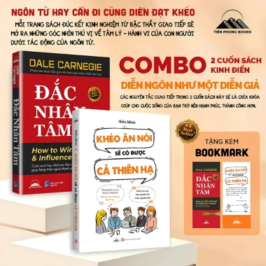 Sách Đắc Nhân Tâm + Khéo Ăn Nói Sẽ Có Được Cả Thiên Hạ - 109.000 VND - Tiên Phong