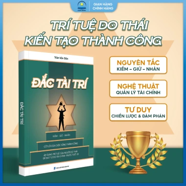 Sách Đắc Tài Trí NXB Dân Trí - Bí quyết thành công, giảm 155.000đ, nâng trí tuệ 2