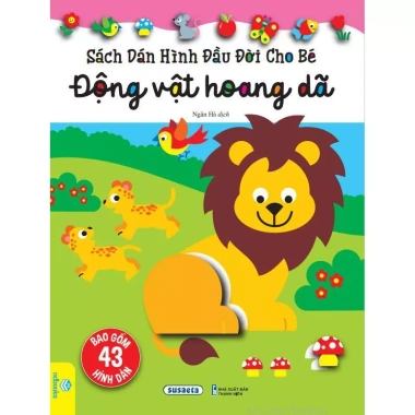 Sách Dán Hình Đầu Đời Cho Bé - Phát Triển Tư Duy, Giá Ưu Đãi 72.000đ ndbooks