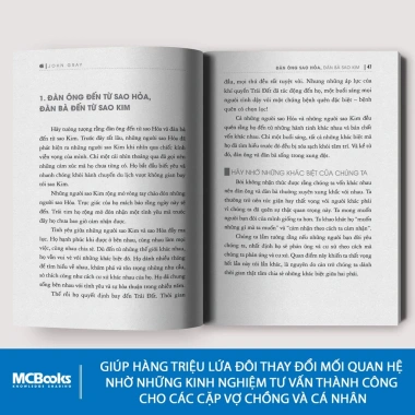 Sách Đàn Ông Sao Hỏa - Đàn Bà Sao Kim Bizbooks - Giá ưu đãi 150k - Tình yêu và phát triển cá nhân 5