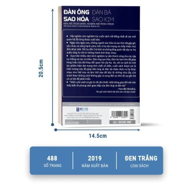Sách Đàn Ông Sao Hỏa - Đàn Bà Sao Kim Bizbooks - Giá ưu đãi 150k - Tình yêu và phát triển cá nhân 9
