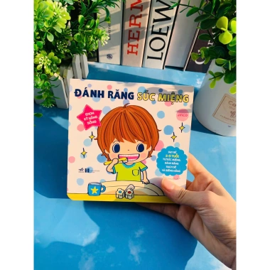 Sách Đánh Răng & Súc Miệng Ehon - Kỹ Năng Sống, Giá 69.000₫ (Giá Gốc 86.940₫)