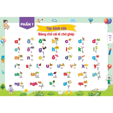 Sách Đánh Vần Tiếng Việt – Bí Quyết Giúp Con Đọc Thông Thạo, Giá 55.000 VND