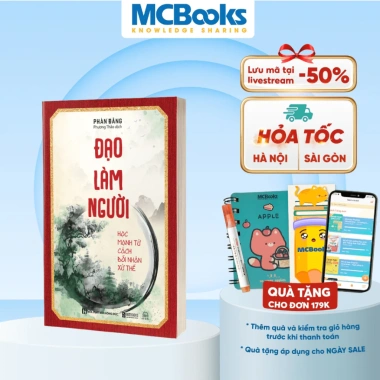 Sách Đạo Làm Người - Học Mạnh Tử Cách Đối Nhân Xử Thế | Giá ưu đãi 135.200 VND
