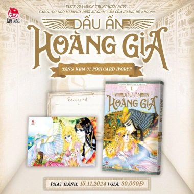 Sách Dấu ấn hoàng gia Tập 11 - Giá chỉ 40.000 VNĐ, tặng Postcard, giảm giá hấp dẫn, đọc ngay