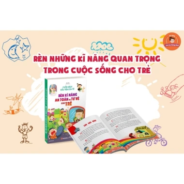 Sách Đầu Tiên Của Tớ Rèn Kĩ Năng An Toàn và Tự Vệ cho Trẻ, Kỹ Năng Sống, Giá 115k